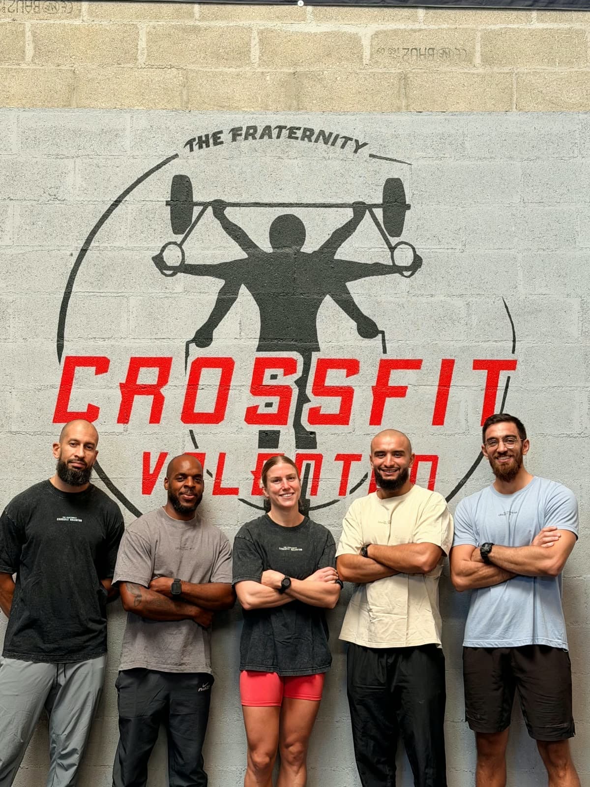 L'équipe de coachs The Fraternity CrossFit Valenton